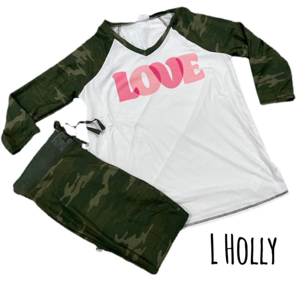 LuLaRoe Dream Holly 2-Piece Set 2001 - Picture 2 of 4